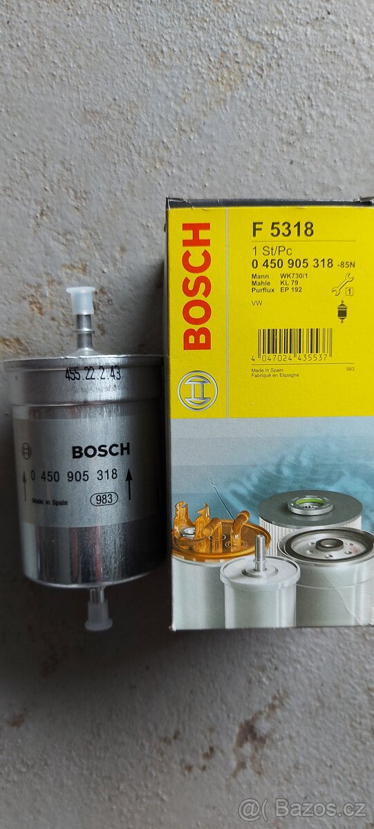 BOSCH F5318-palivový filtr-nový - 2