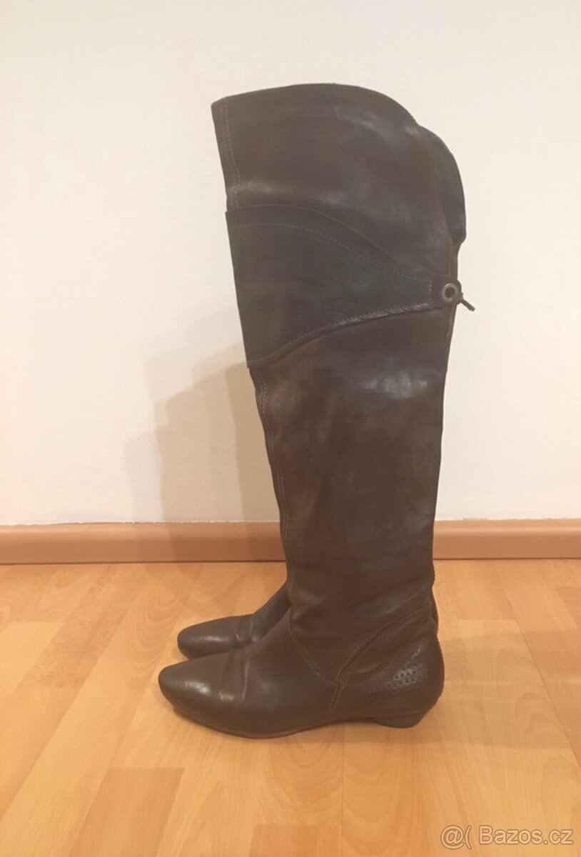 Kožené kozačky Airstep vel 38 - 2