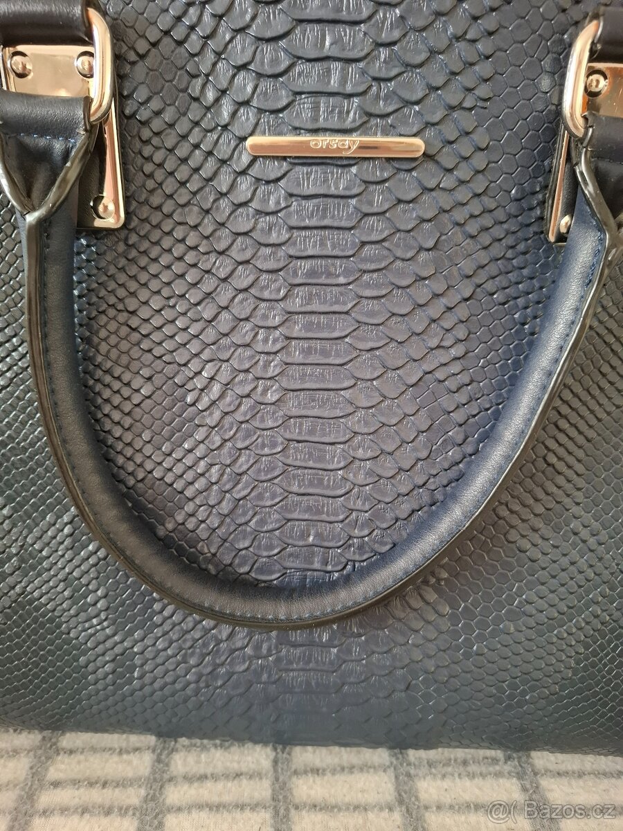 Tmavěmodrá velká kabelka do ruky Orsay - 2