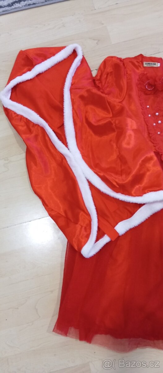 Šaty červená karkulka - 2