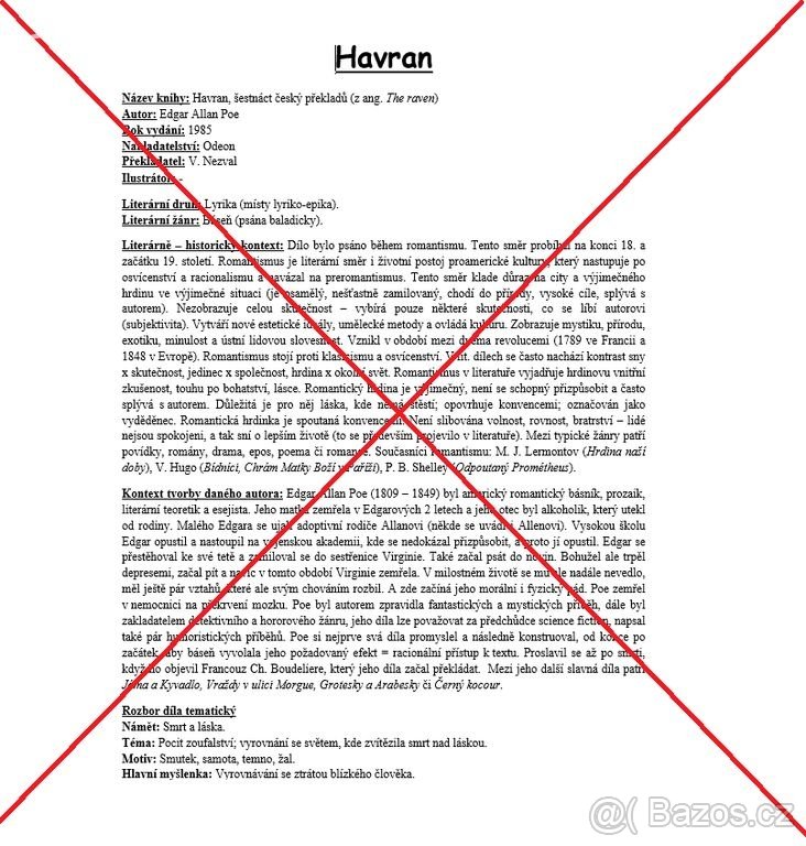 Čtenářský deník 2. ročník - 2