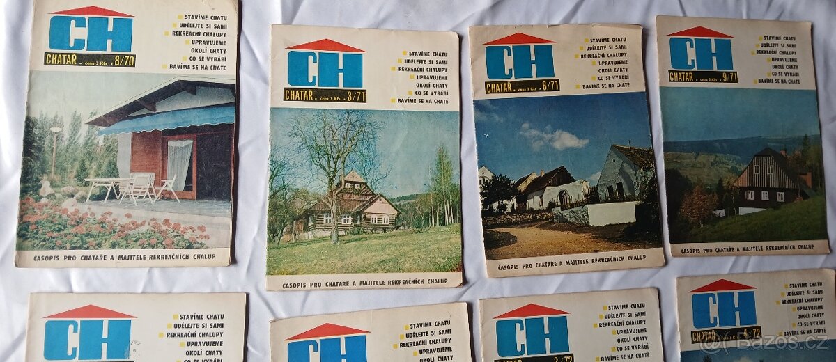 Časopisy Chatař - 2
