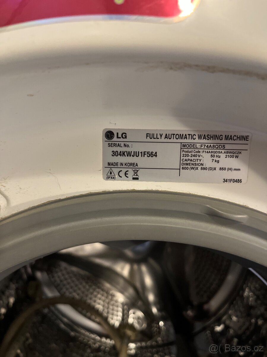 Prodam set pračka a sušička LG - 2