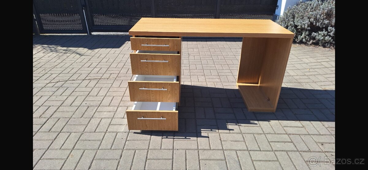 Psací stůl - od truhláře, na míru. - 2