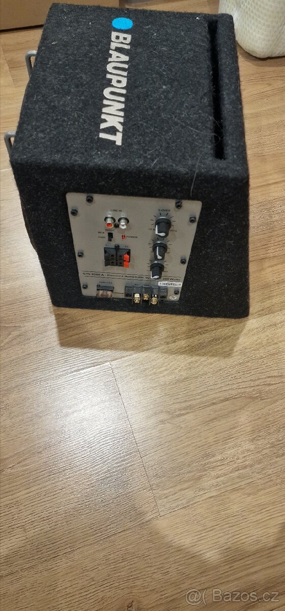 Subwoofer do auta Blaupunkt GTb 8200A - aktivní - 2