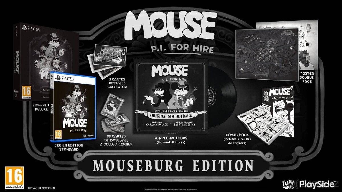PS5 Mouse P.I. for Hire - Mouseburg Edition - 2