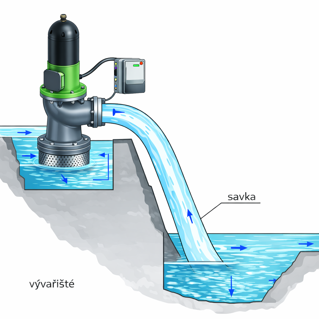 Vodní turbína - vrtulová - 2