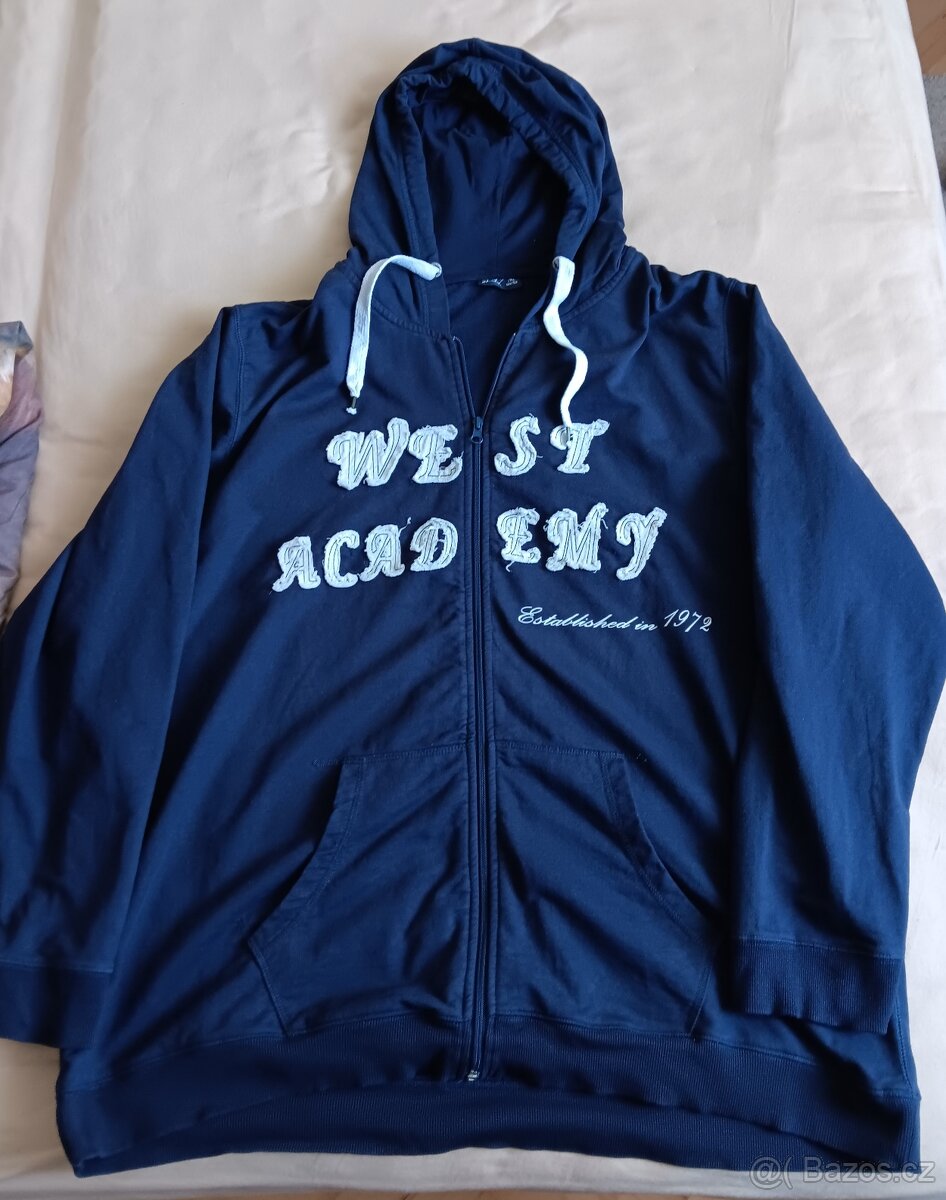 Dámská mikina s kapucí na zip - 2