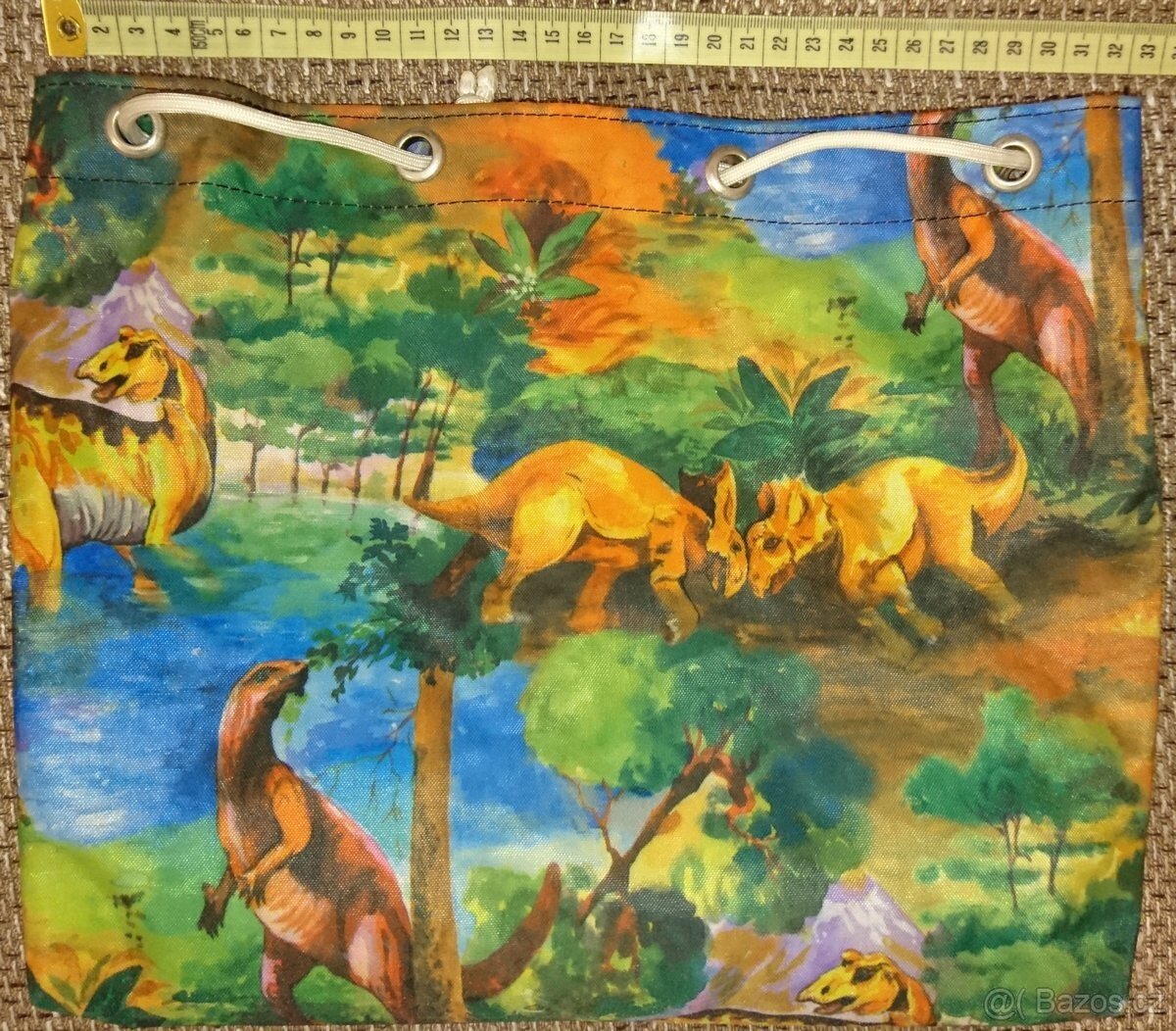 Vak s potiskem dinosaurů - 2