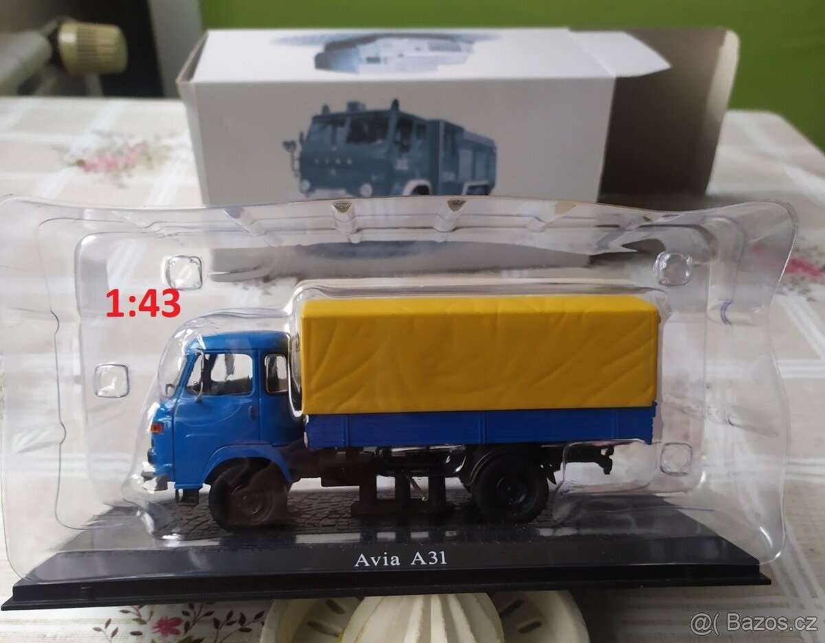 Modely aut 1:24, 1:43 - 2