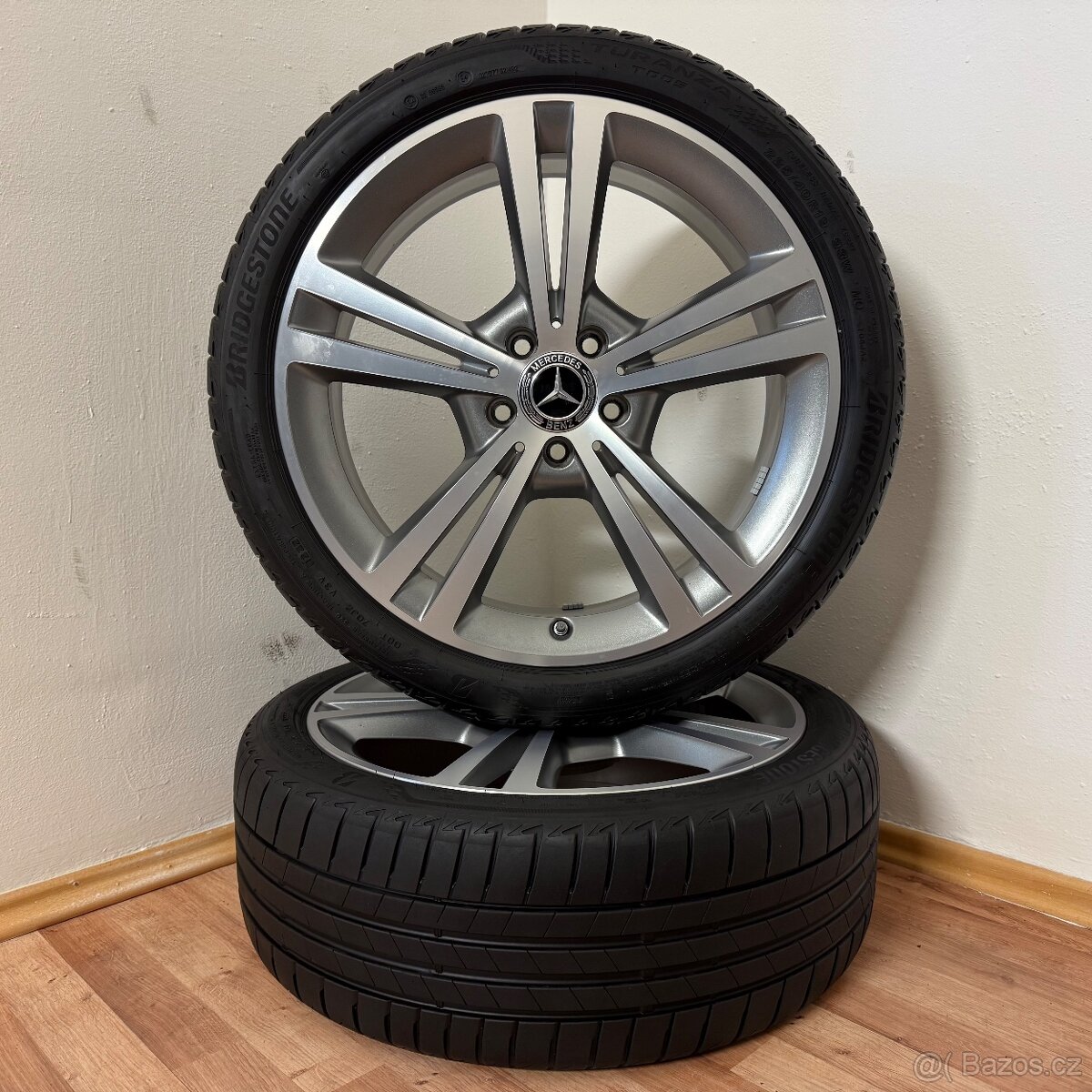 MERCEDES CLA / A 5x112 R19 ET49+LETNÍ 225/40R19 7mm - 2