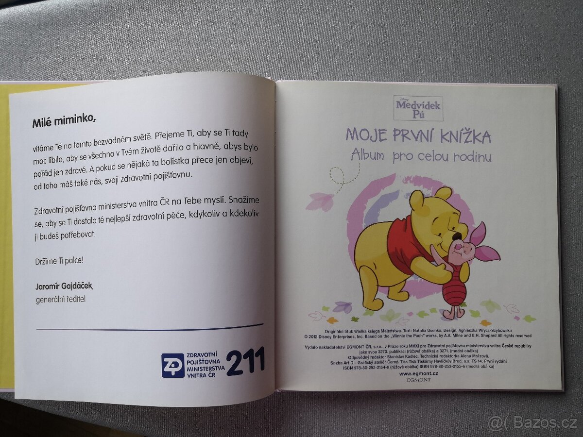 Dětská fotoknizka medvídek Pů - 2