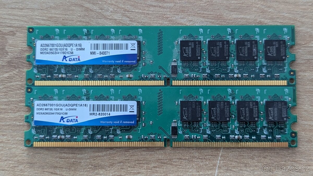 Paměti DDR2 - 2