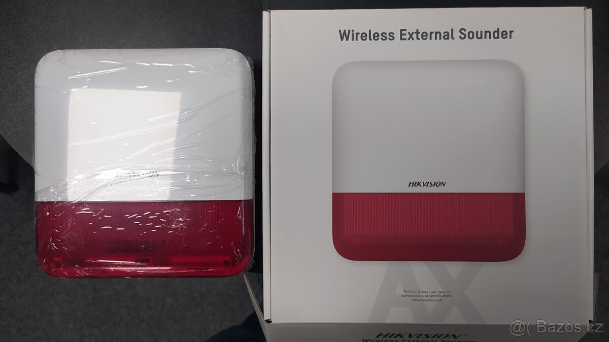 HIKVISION bezdrátová venkovní siréna DS-PS1-E-WE NOVÁ - 2