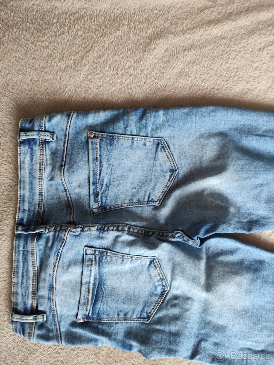 Dámské, dívčí rifle, džíny CROPP, vel.34 - 2