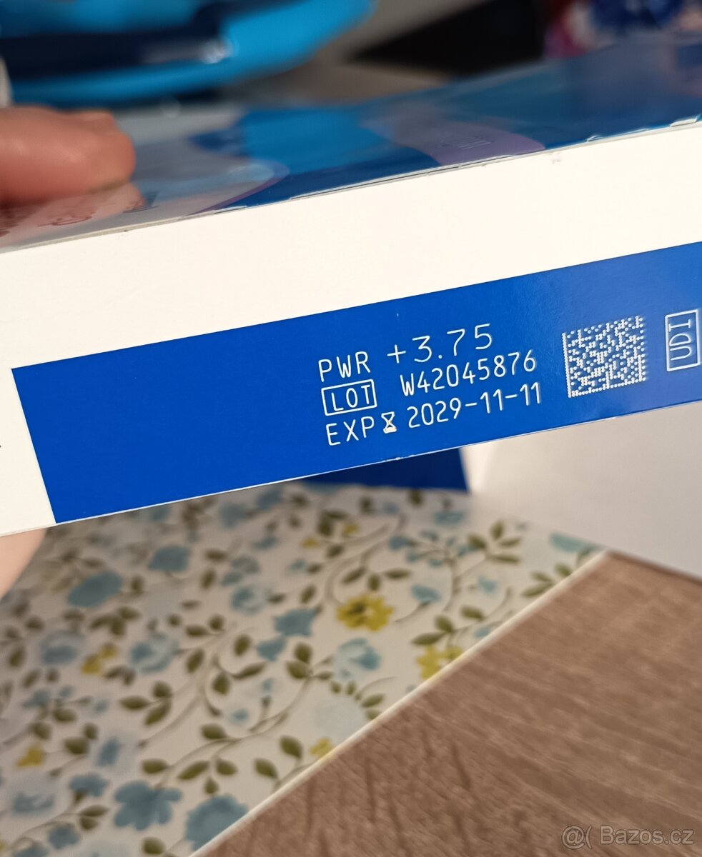 Kontaktní čočky jednodenní +3.75 - 2