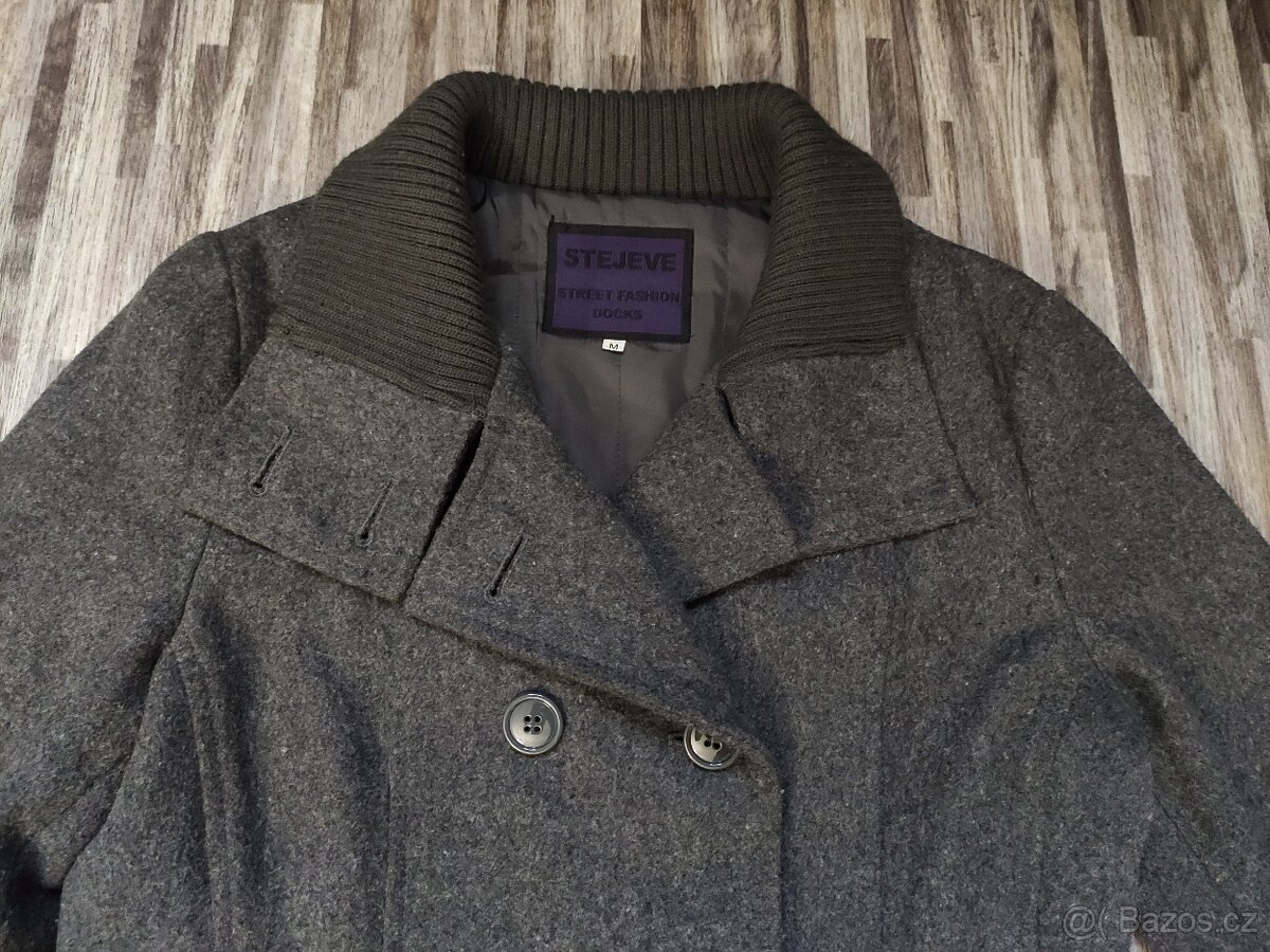 Dámský kabát - vel. M a dvě bundy - vel. 38 a 170 - 2