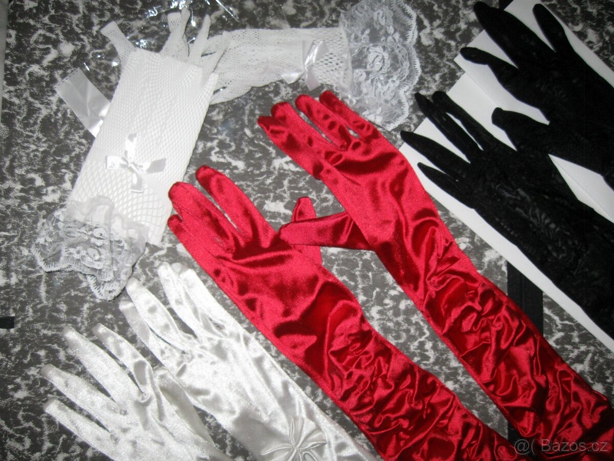 Společenské/svatební rukavičky - 2