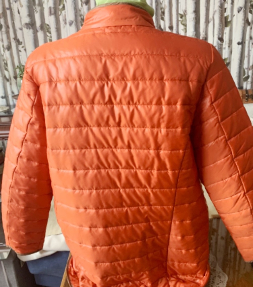 Červená přechodová bunda - 2