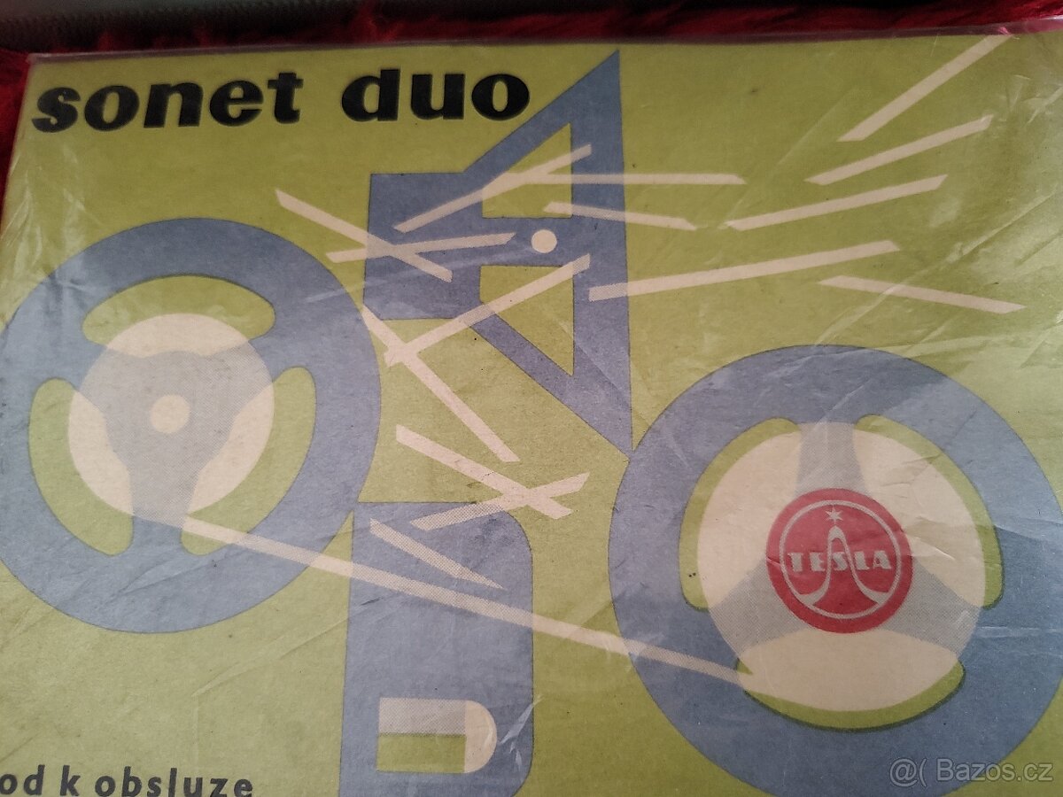 Českoskovenský magnetofon Tesla Sonet Duo - 2