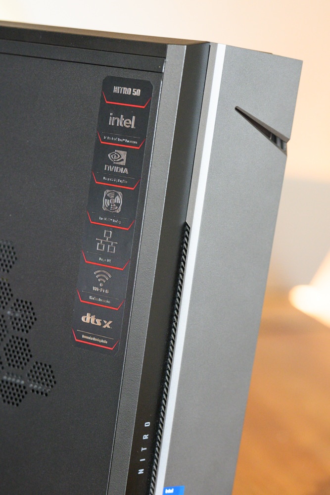 Výkonný herní PC - Acer Nitro N50 (RTX 3060 Ti / i5-12400F / - 2