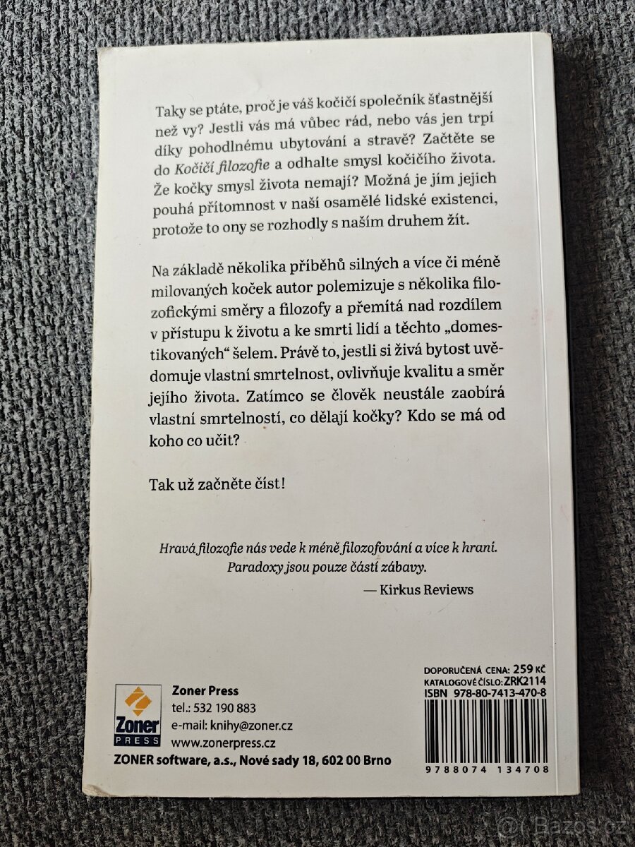 Kočičí filozofie – John Gray - 2