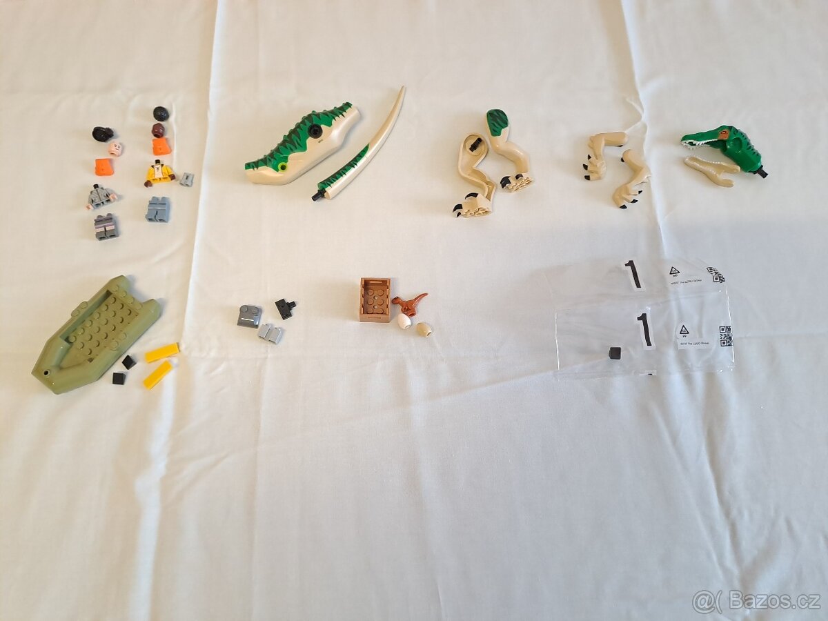 Jurassic World 76942 Útěk Baryonyxe z lodě - 2