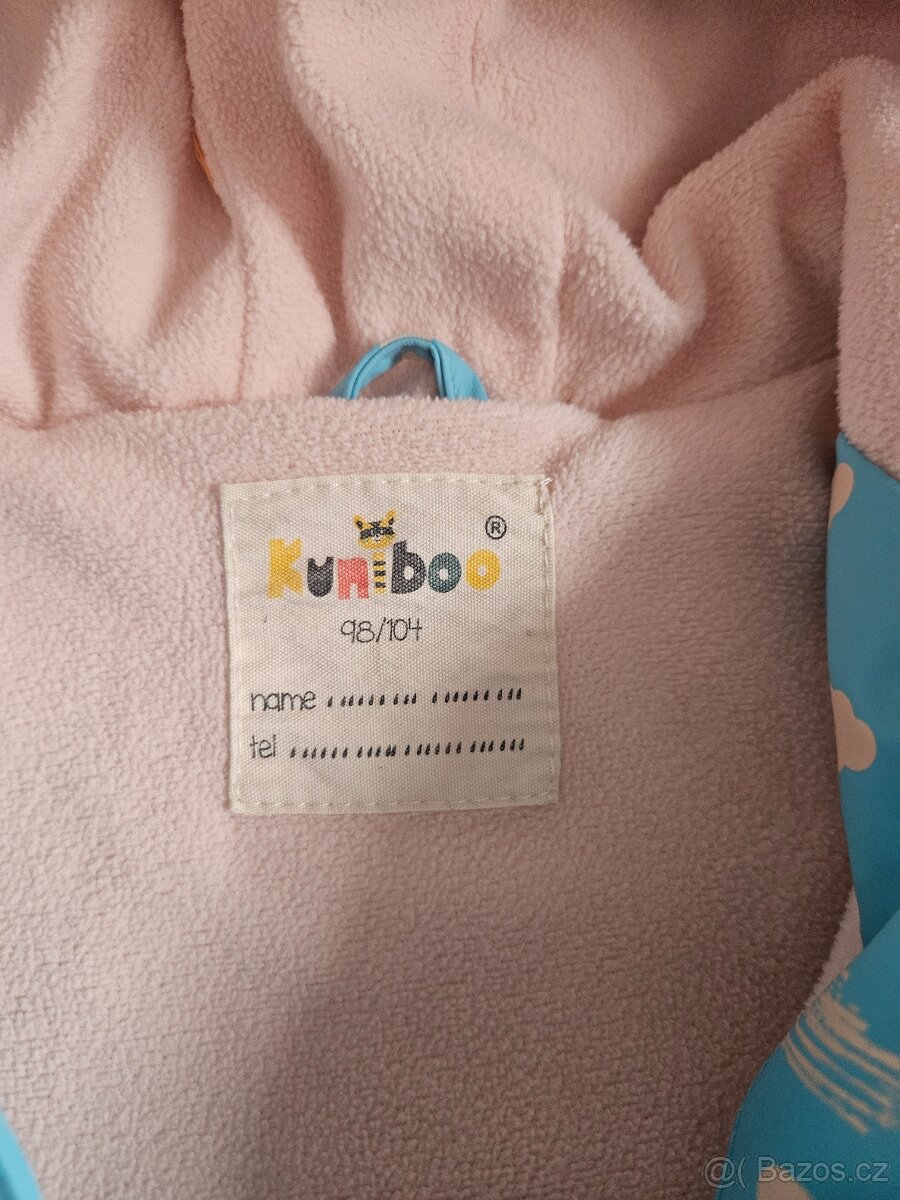 Dívčí bunda do deště 98/104 - 2