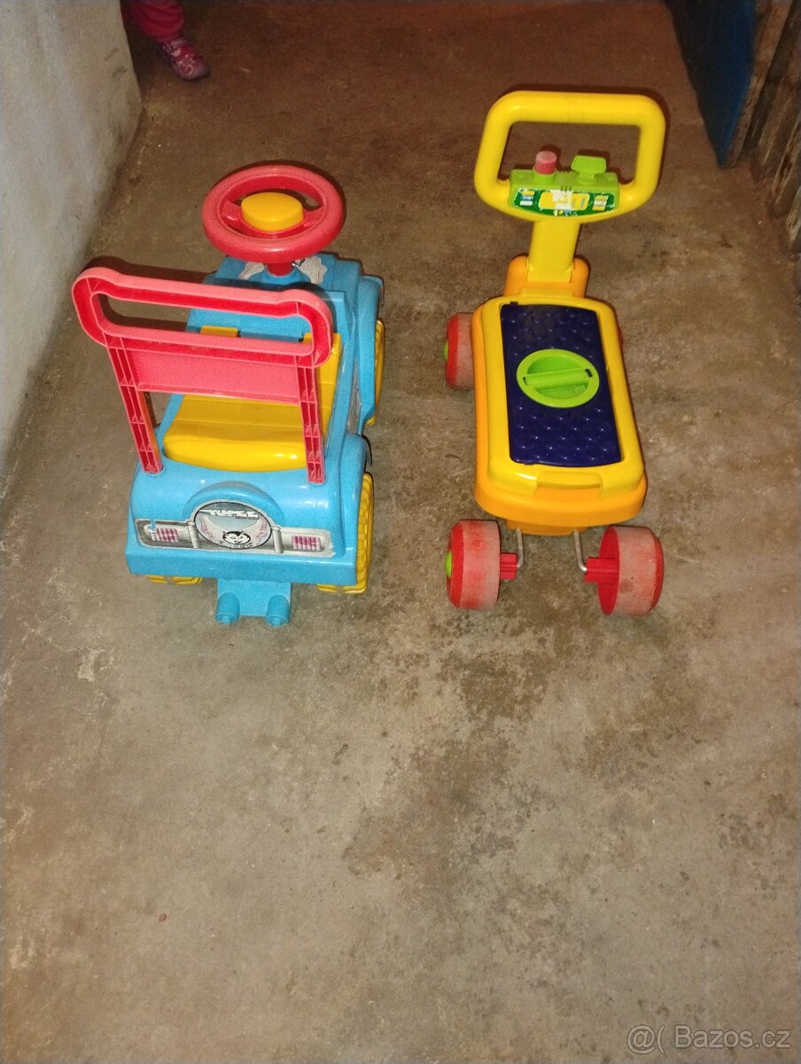 Odrážedlo a auto - 2