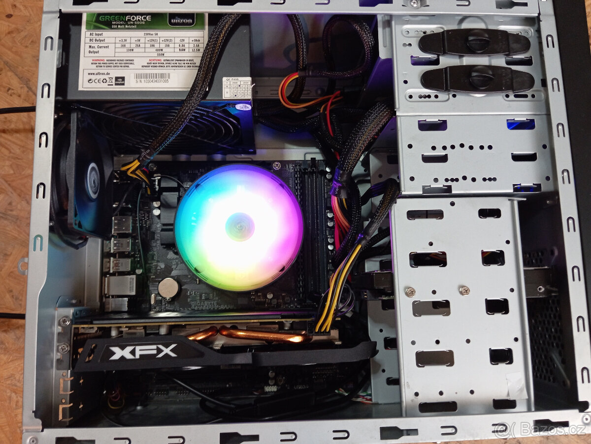 PC - Herní/ Deska: Gigabyte AB350M-DASH. - 2