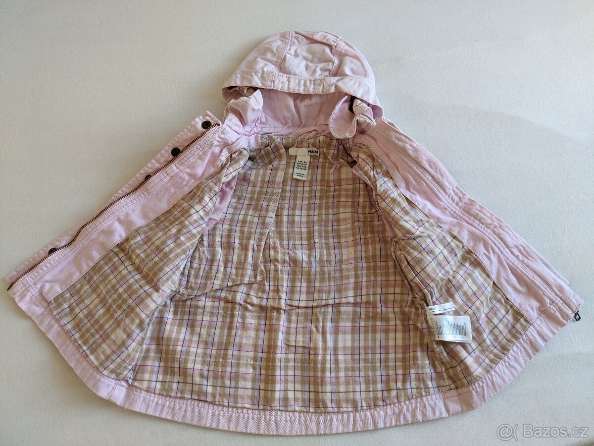Jarní dívčí bundička H&M vel. 92 - 2