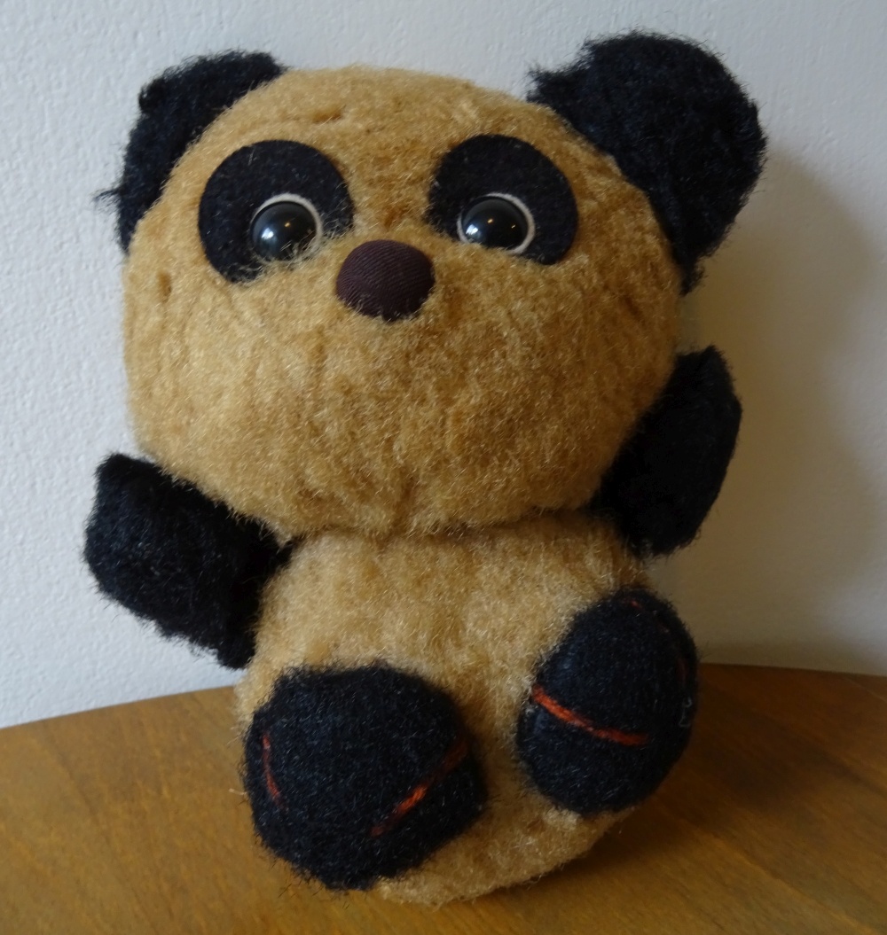 Retro hračka Panda - 80. léta - 2