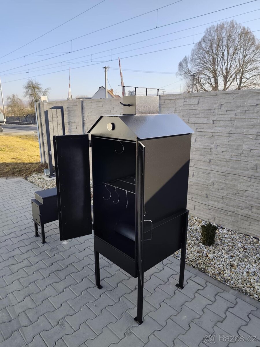 Kovová zahradní udírna XL - 2