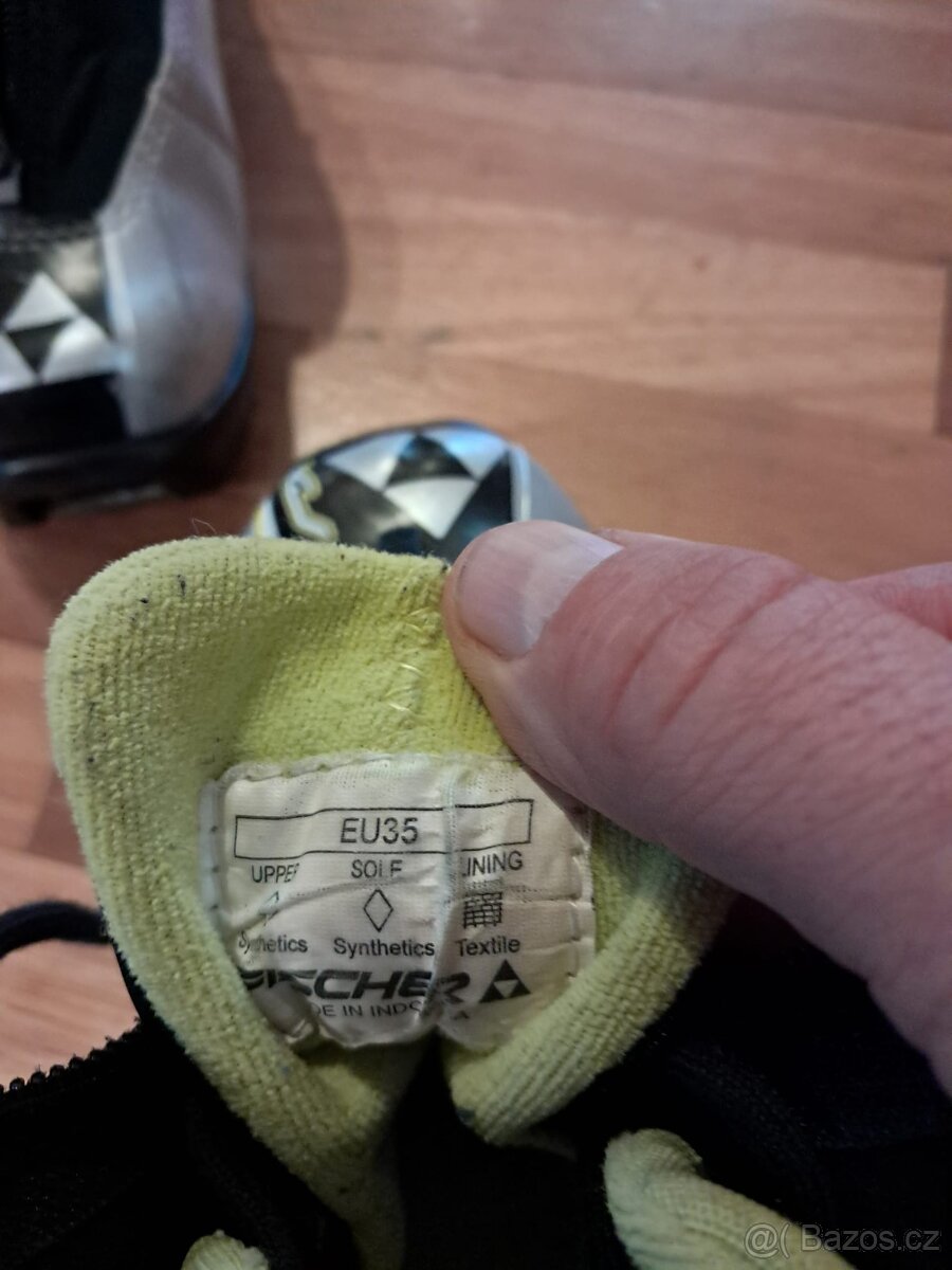 boty běžky 35 fischer pěkné. mám dvoje viz další inzeráty - 2