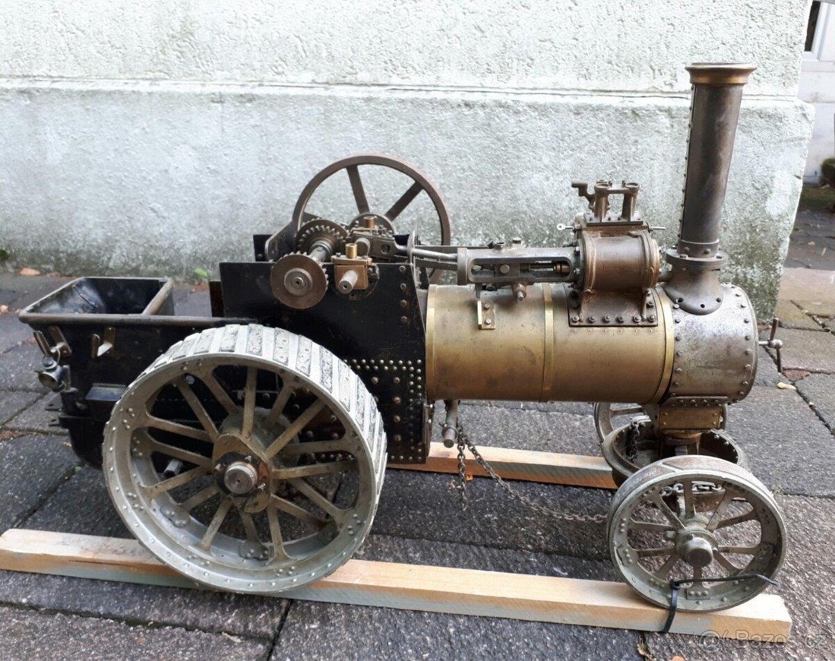 Parní traktor Parní stroj Royal Chester Allchin 18 - 2
