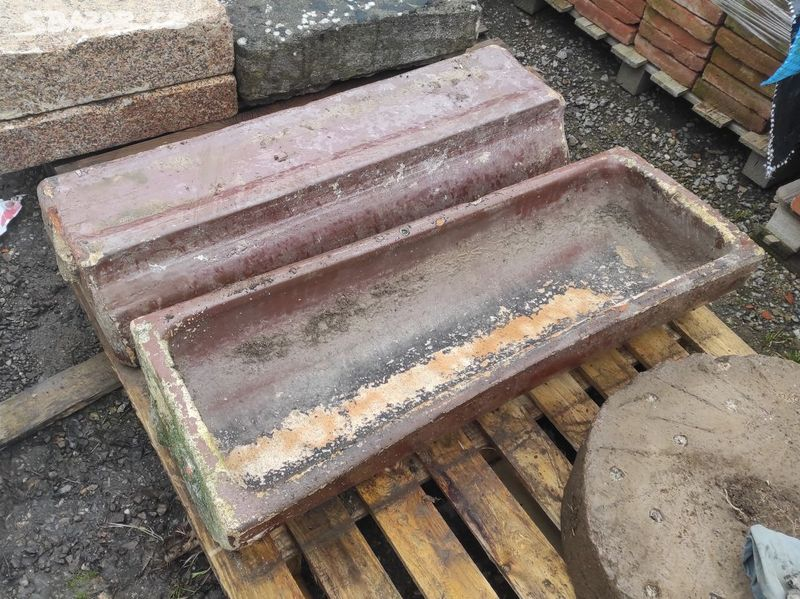 Stará kameninová koryta, kameninové koryto, žlab - 2