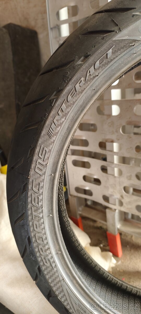 Pneu Metzeler Sportec M5 - 120/70-17 - 2