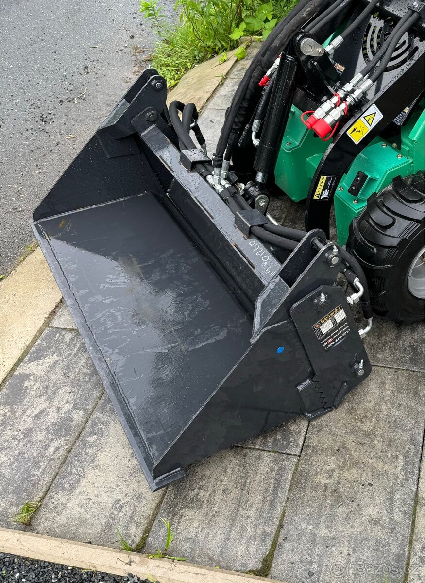 Klapačka, lžíce pro mininakladač, profi Wolverine - 2