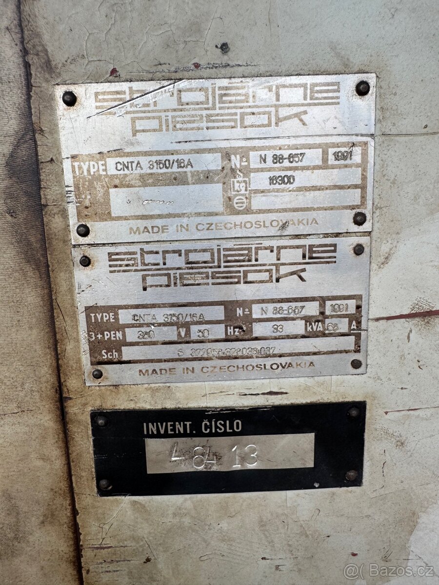 Nůžky tabulové CNTA 3150/16A hydraulické - 2