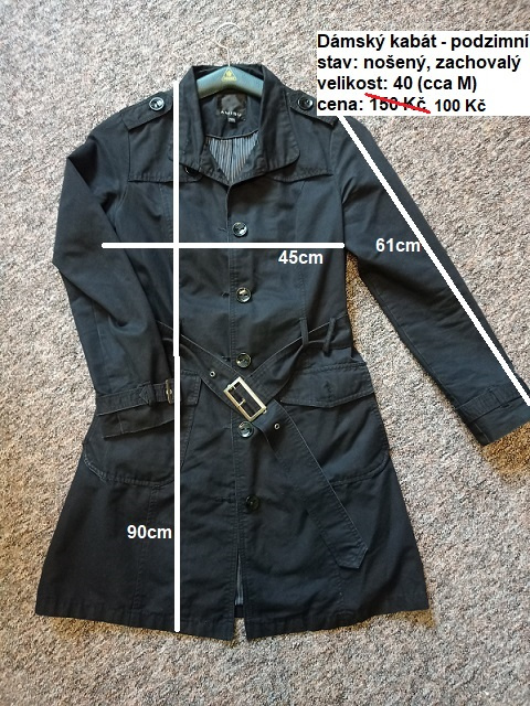 Dámské kabáty (zimní, jarní/podzimní) - sleva - 2