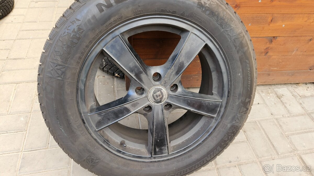 Zimní Sada Alu 5x114.3 225/60 R17 Nexen - 2