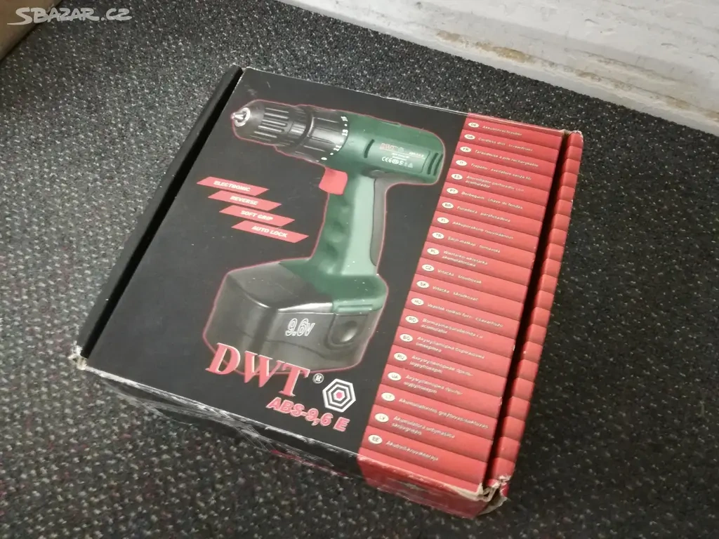 AKU vrtačka/šroubovák DWT ABS-9,6 E - 2
