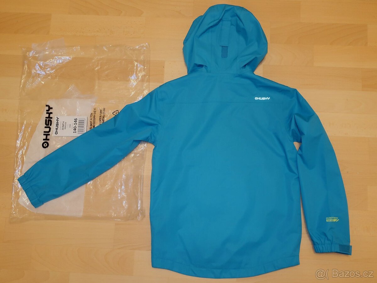 Bunda outdoor 140-146 cm - HUSKY Zunat K, modrá, NOVÁ - 2