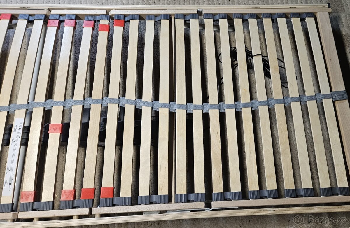 Elektrický polohovatelný rošt 90x200 Primaflex - 2