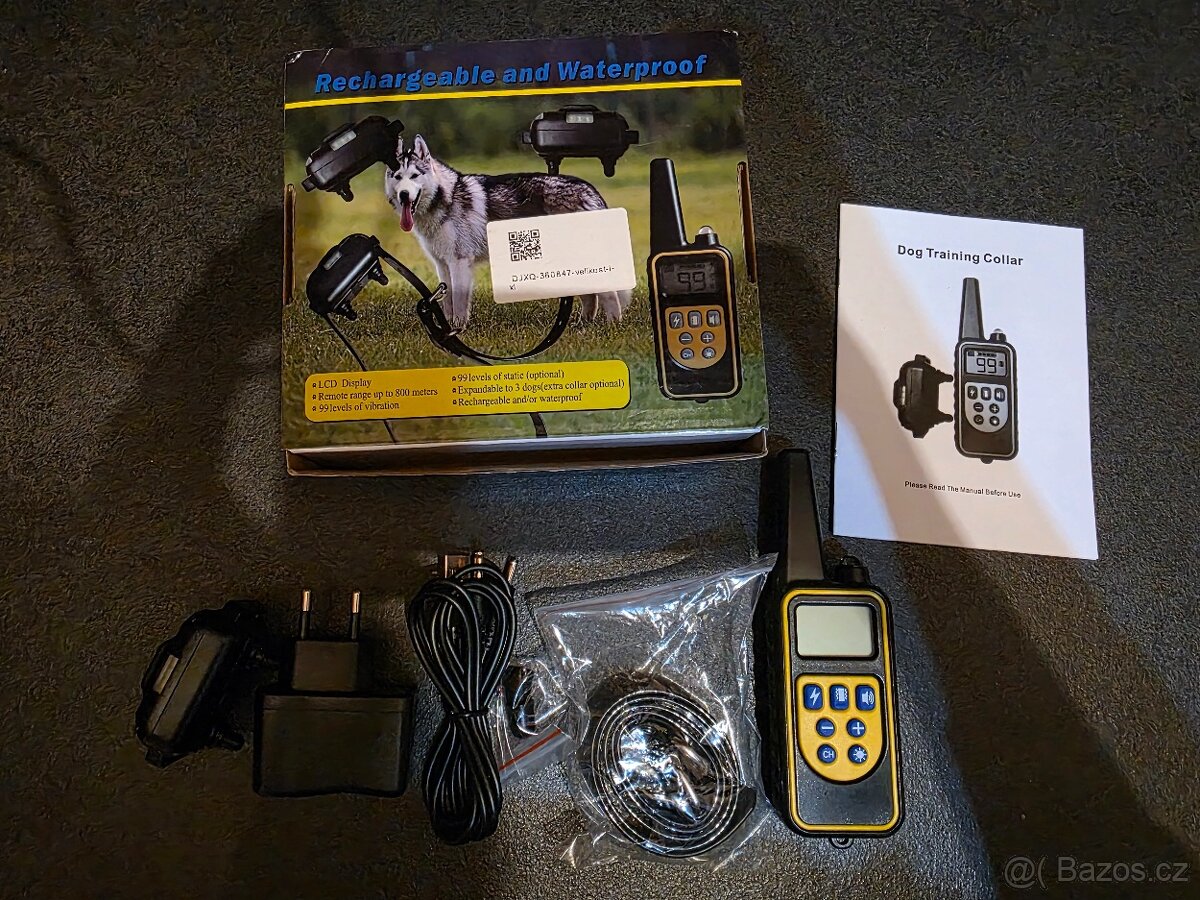 výcvikový elektrický obojek pro psa - 2