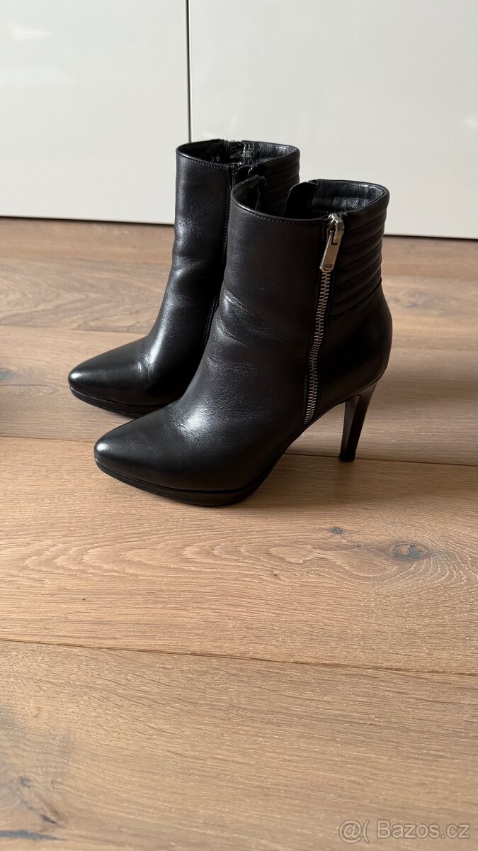 Dámské kožené kozačky - 2