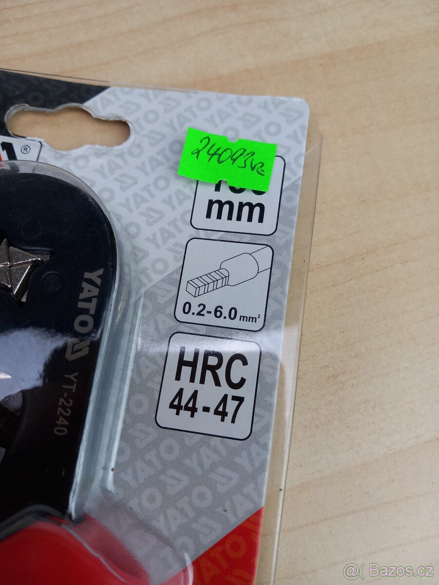 Kleště konektorové 180 mm profilové HRC 44-47 - 2