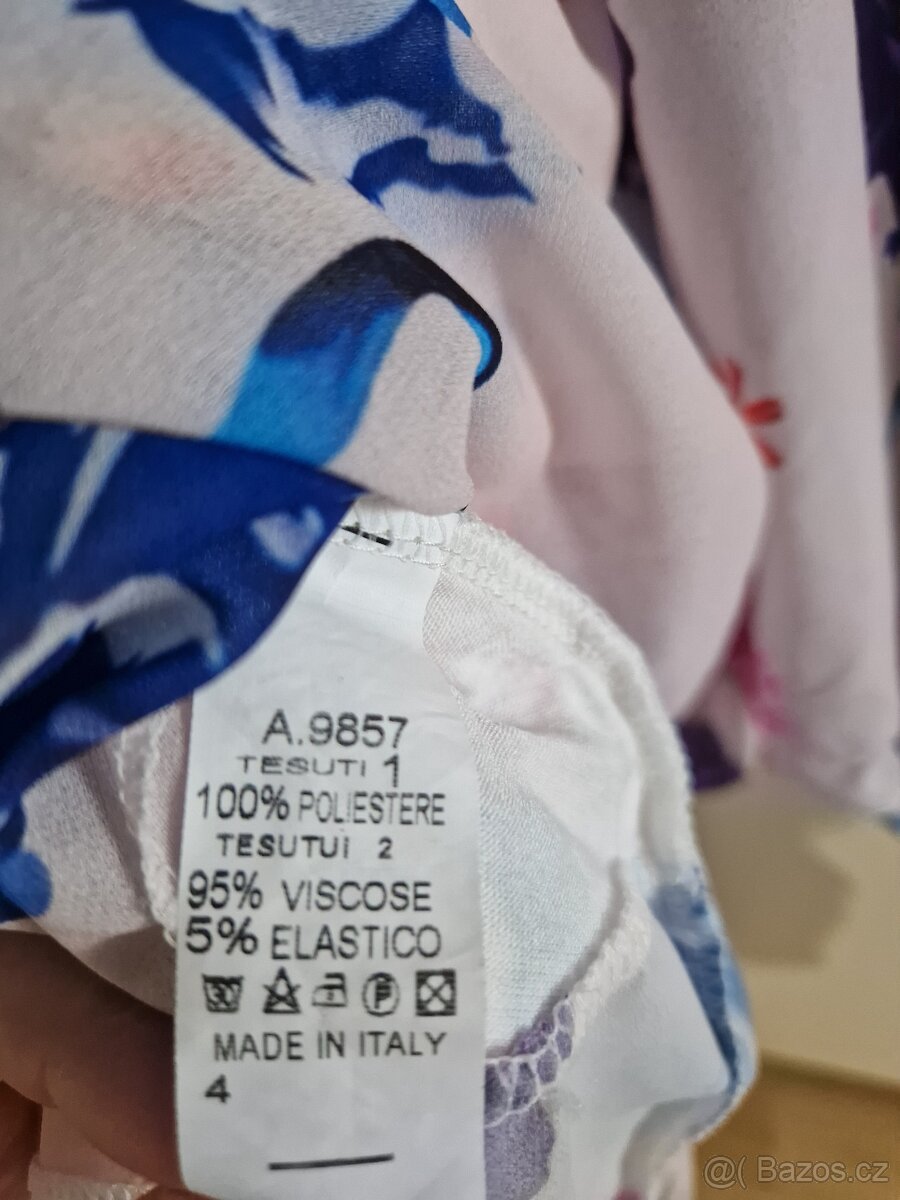 Dámské květované šaty velikost L - 2