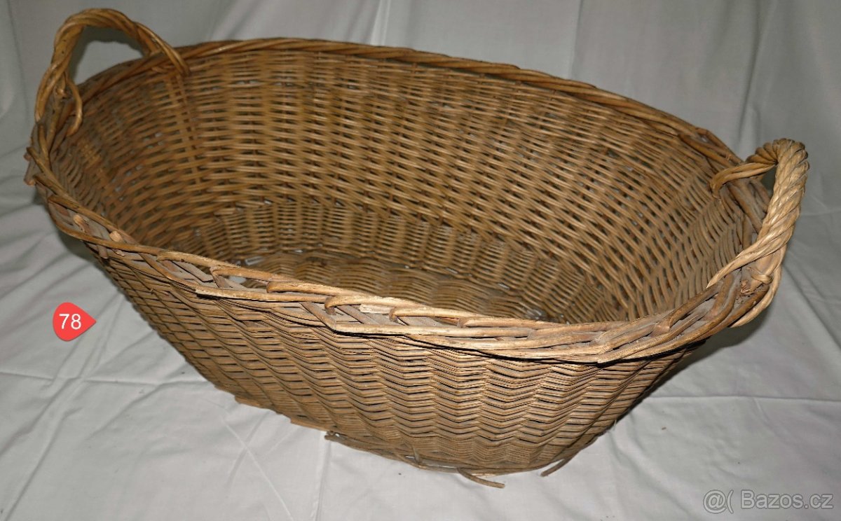6ks Koše, košíčky, krásné, starožitné - 2