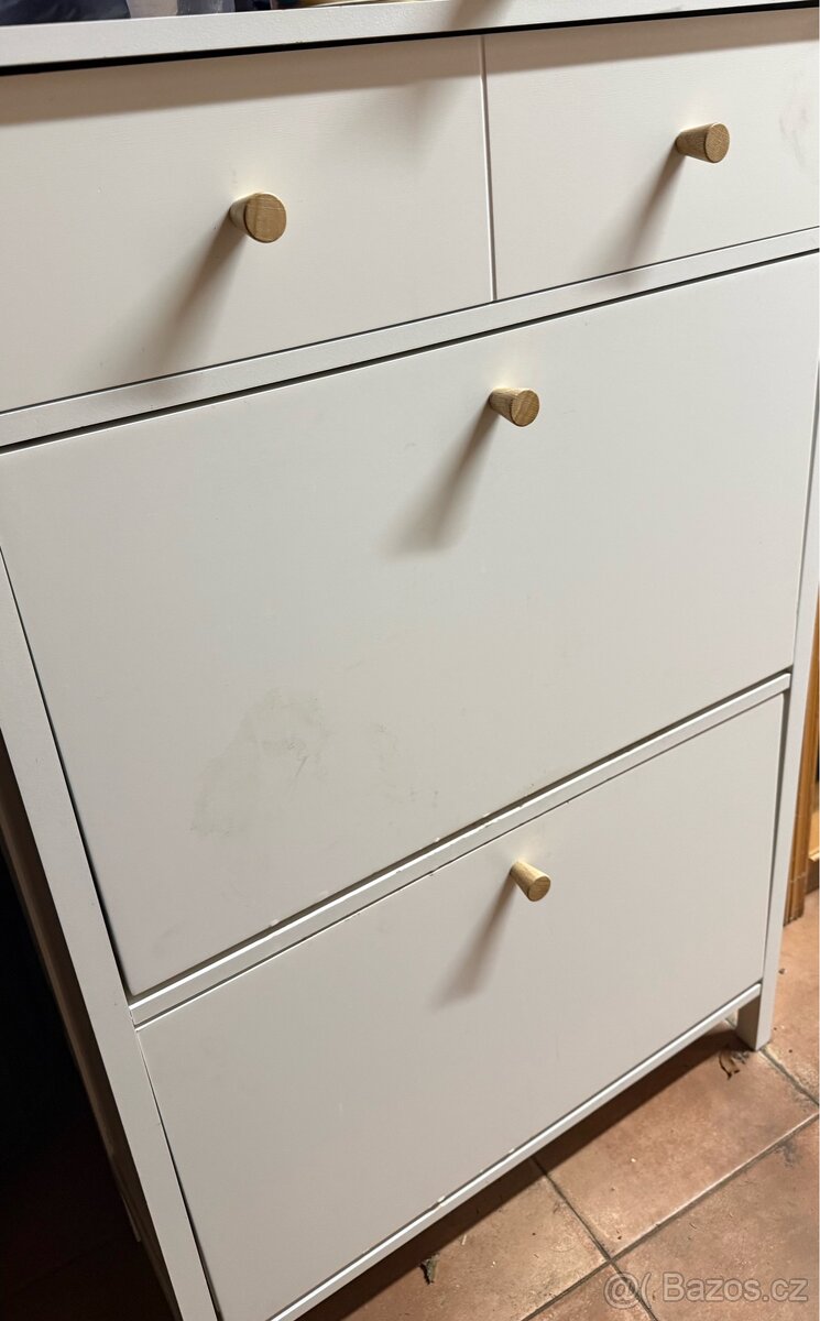 2 botníky a sedací úložná lavice - 2